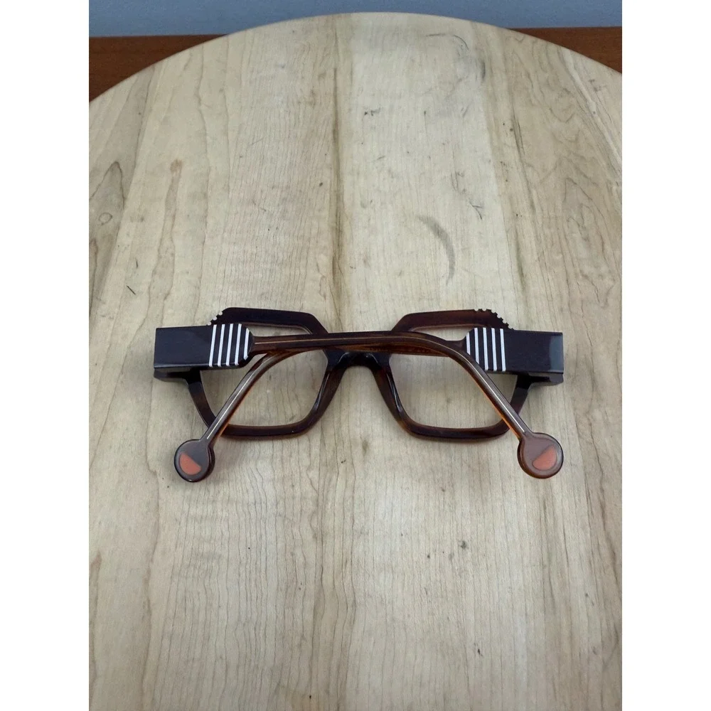 Anne & Valentin Go On 22C06 Tortoise Eyeglasses Frames 49-21-147 France W Case